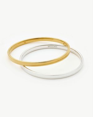 Classic Bangle Bracelet Set Bracelets