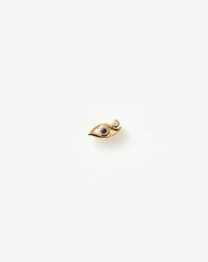 Fine Evil Eye Single Stud Earring Earrings