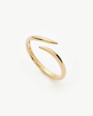 Fine Open Claw Ring Rings