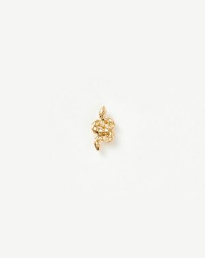 Fine Snake Single Stud Earring Earrings