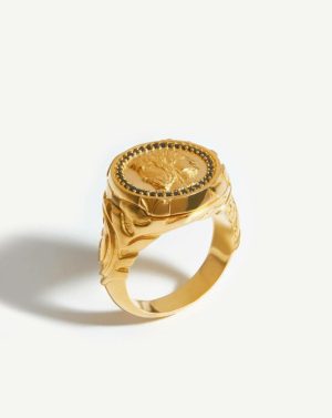 Harris Reed Janus Locket Signet Ring Rings