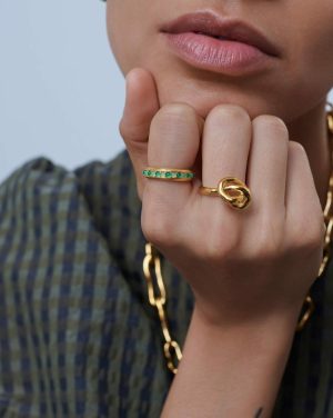 Hot Rox Gemstone Stacking Ring Rings