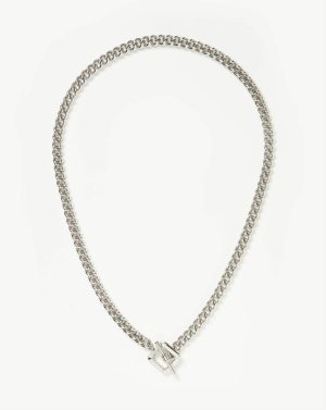 Lucy Williams T-Bar Chain Necklace Chain Necklaces