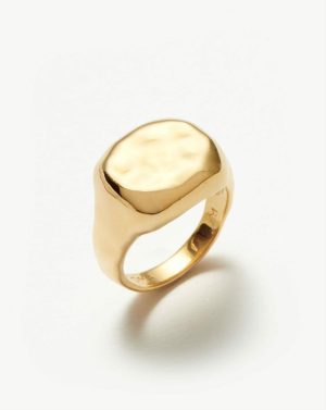 Molten Engravable Signet Ring Rings