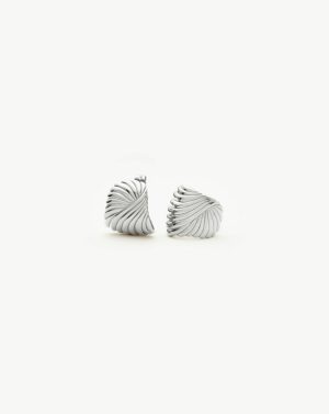 Ripple Stud Earrings Earrings