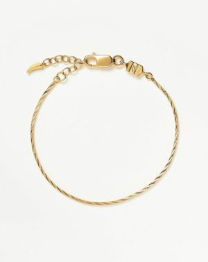 Savi Asymmetric Square Snake Chain Bracelet Bracelets