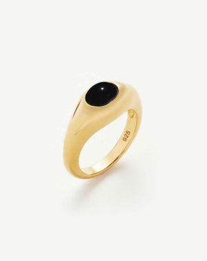 Savi Sculptural Gemstone Stacking Ring Rings