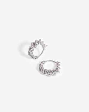 Small Tidal Hoop Earrings Earrings